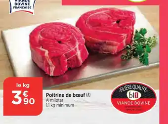 Maximarché Poitrine de bœuf offre