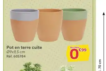 Gifi Pot en terre cuite offre