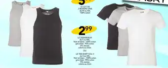 Stokomani AMAURY'S LE DÉBARDEUR OU LE TEE-SHIRT COL V offre