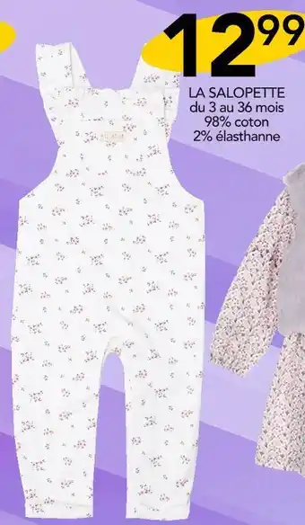 Stokomani Mes Petits Cailloux LA SALOPETTE offre