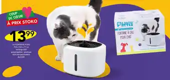 Stokomani À toutes PATTES LA FONTAINE À EAU offre