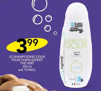 Stokomani Love Story LE SHAMPOOING DOUX POUR CHIEN EXPERT THÉ VERT offre