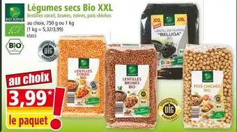Norma BIO SONNE Légumes secs Bio XXL offre
