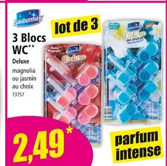 Norma Saubermax 3 Blocs WC offre