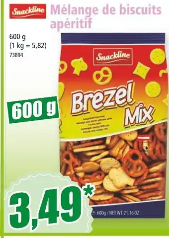 Norma Snackline Mélange de biscuits apéritif offre