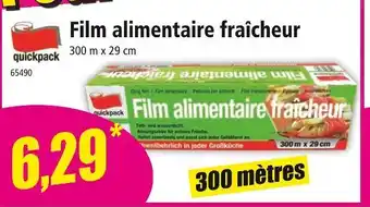 Norma Quickpack Film alimentaire fraîcheur offre