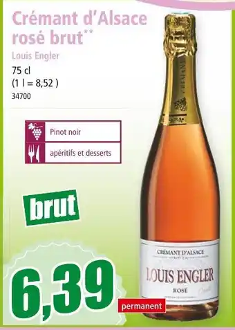 Norma Crémant d’Alsace rosé brut offre