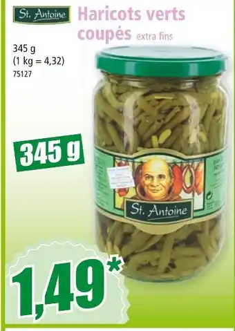 Norma St. Antoine Haricots verts coupés extra fins offre