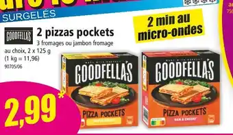 Norma GOODFELLA'S 2 pizzas pockets offre