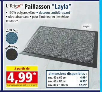 Lifetex Paillasson ”Layla”