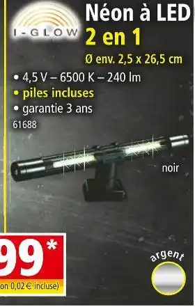 Norma I-GLOW Néon à LED offre