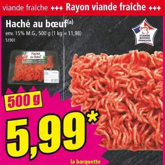 Norma Haché au bœuf offre
