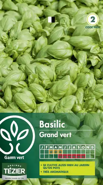 Gamm vert Semences potagères Gamm vert offre