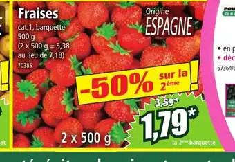 Norma Fraises offre