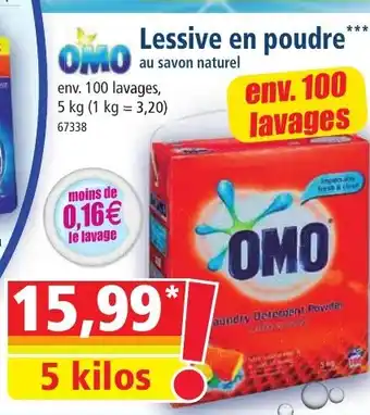 Norma Lessive en poudre offre