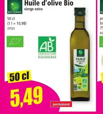 Norma Huile d'olive Bio offre