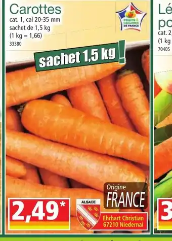 Norma Carottes offre