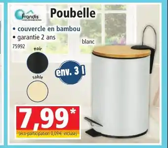 Norma Poubelle offre