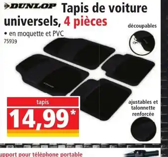 Norma Tapis de voiture universels offre