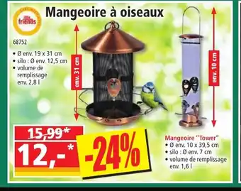 Mangeoire à oiseaux