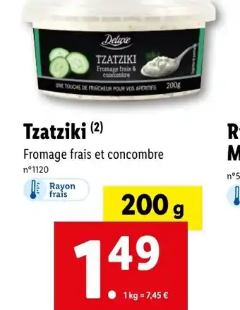 Lidl Tzatziki offre