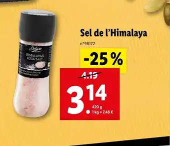 Lidl Sel de l'Himalaya offre