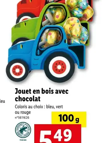 Lidl Jouet en bois avec offre