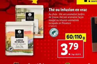 Lidl Thé ou infusion en vrac offre