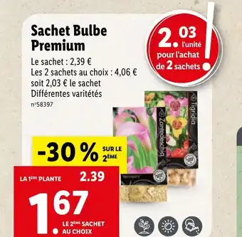Lidl Sachet Bulbe Premium offre