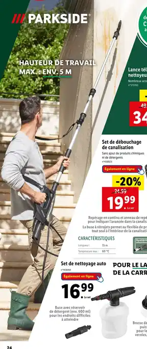Lidl HAUTEUR DE TRAVAIL offre