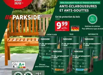 Lidl Gel de protection du bois offre