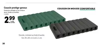 Coussin protège-genoux