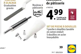 Lidl Accessoire de pâtisserie offre