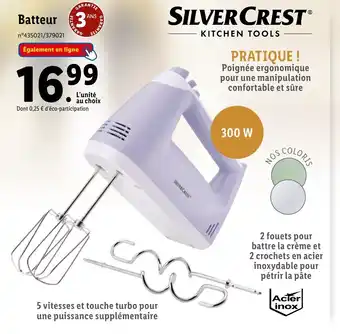 Lidl Batteur offre