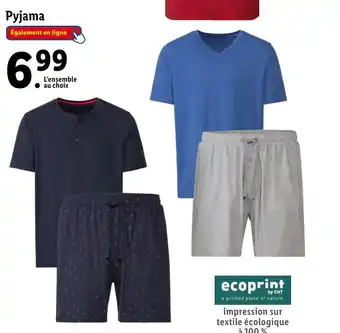Lidl Pyjama offre