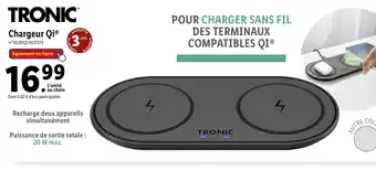 Lidl Chargeur Qi offre