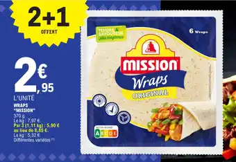 E.Leclerc WRAPS "MISSION" offre