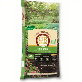 Jardiland Authentique fertilisant OR BRUN 25 kg offre