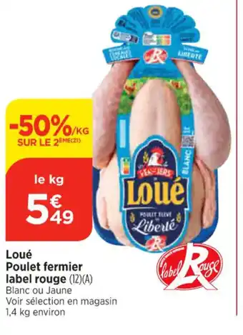 Maximarché Loué Poulet fermier offre