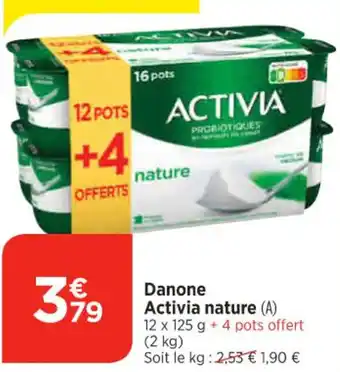 Danone Activia nature (A)