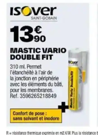 Brico Dépôt Mastic vario double fit offre