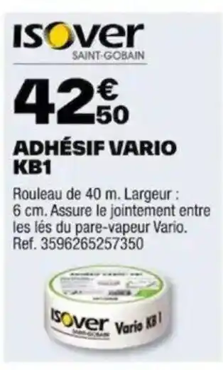 Brico Dépôt ADHÉSIF VARIO KB1 offre