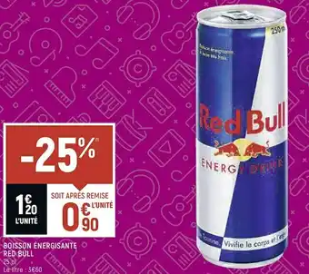 Red bull boisson énergisante