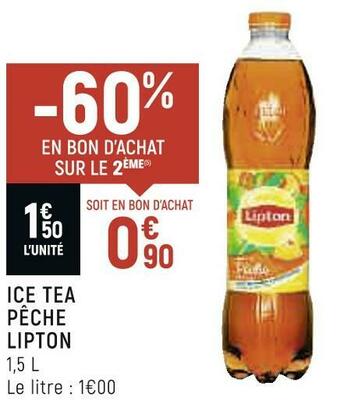 Lipton ice tea pêche