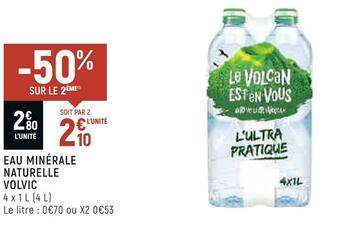 Volvic eau minérale naturelle