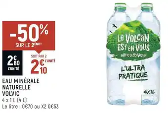 Volvic eau minérale naturelle