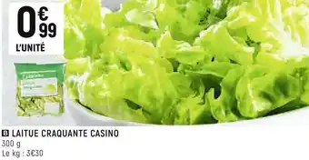 Petit Casino Casino laitue craquante offre
