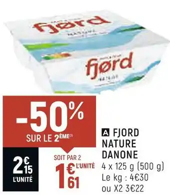 Danone fjord nature