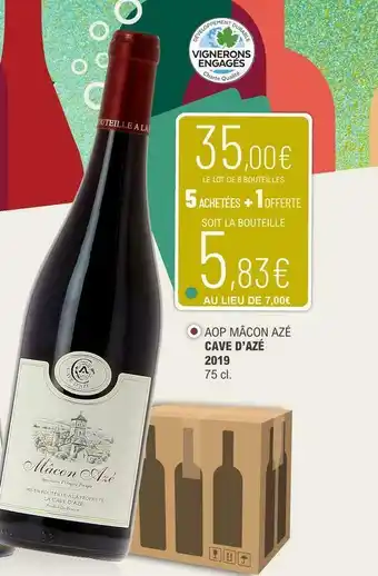 Cave d’azé aop mâcon azé 2019
