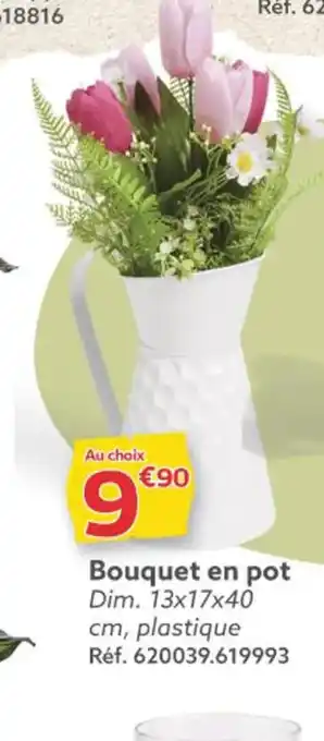 Gifi Bouquet en pot offre